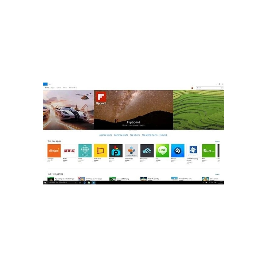 Microsoft Windows 10 Home 32Bit/64Bit – 4