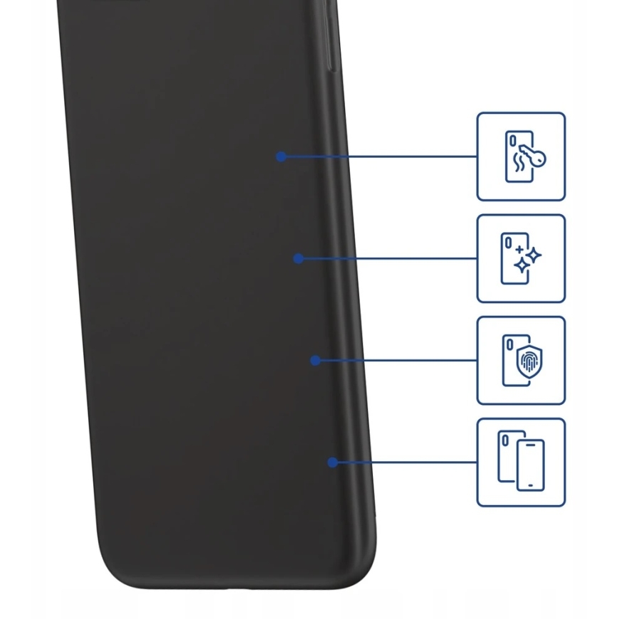 3Mk apsauga Motorola Moto G87 - 3mk matinis dėklas – 4