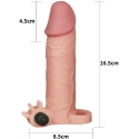 Lovetoy Lisää 2 tuuman „Pleasure X Tender“ Värisevä Penisvuori Pehmeällä Iholla