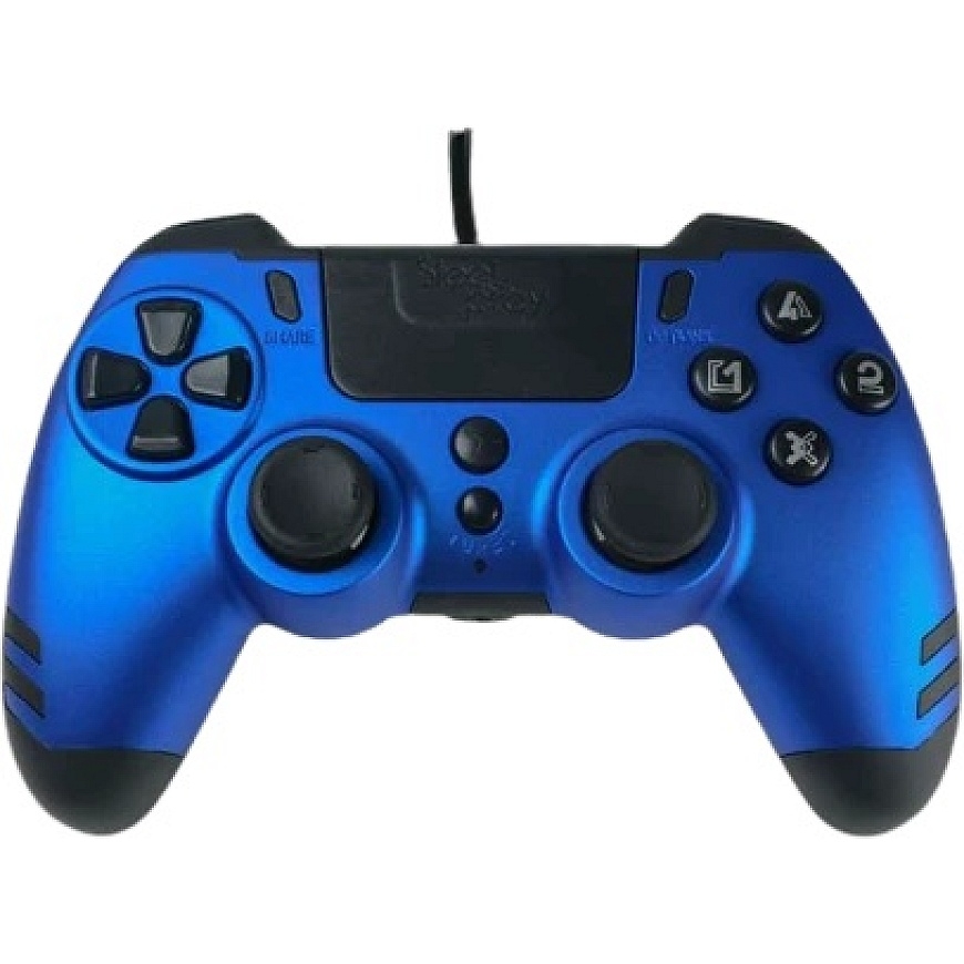 „Pixminds LEXIP X STEELPLAY Slim Pack“ laidinis valdiklis, Sapphire Mėlyna, daugiaspalvis