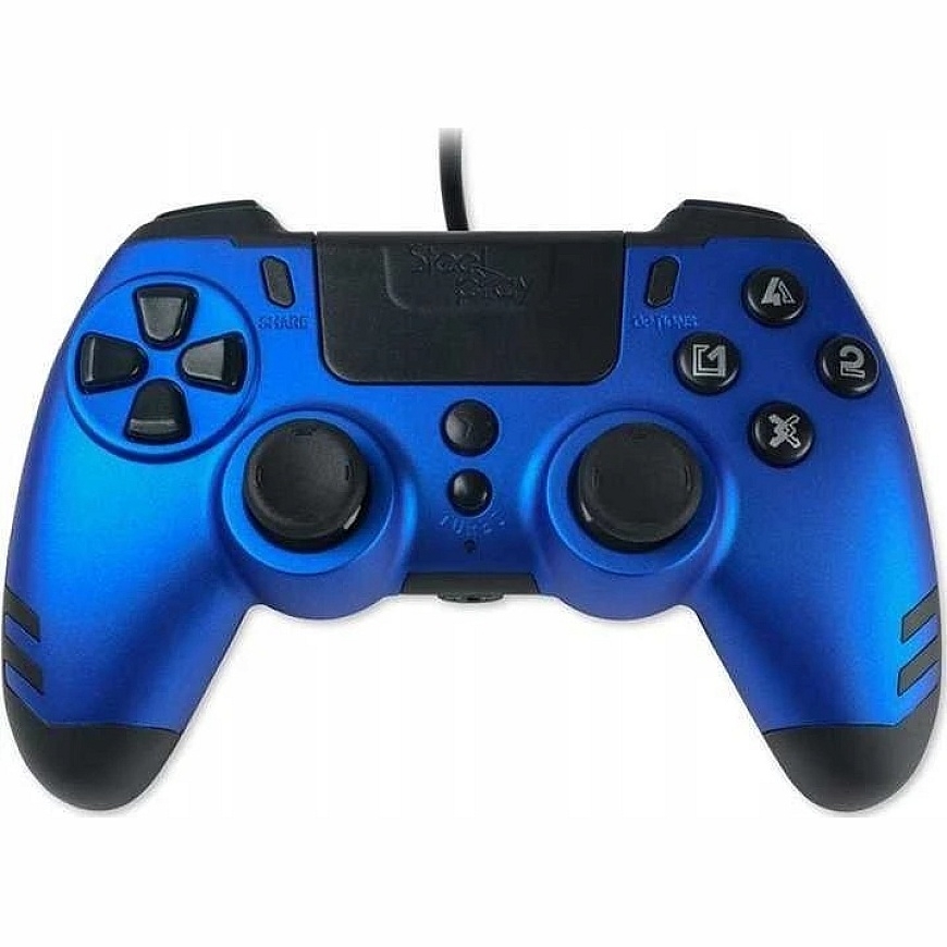„Pixminds LEXIP X STEELPLAY Slim Pack“ vadu controllers, Sapphire Blue, daudzkrāsains – 4