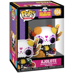 FUNKO POP! Vinyl Figure: Dia De Los Muertos - Axolotl, ~9 cm