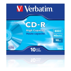 Verbatim CD-R High Capacity 800 MB 40x 10 шт