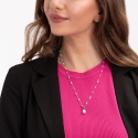 Troli Elegant Steel Necklace with Synthetic Pearl VABQJN061S Troli Elegant Steel Necklace with Synthetic Pearl VABQJN061S