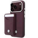 Rinkinys Dėklas + portfel BMW Quilted Pattern Metal Logo do iPhone 18 Pro / 17 Pro bordo spalvos Rinkinys Dėklas + portfel BMW Quilted Pattern Metal Logo do iPhone 18 Pro / 17 Pro bordo spalvos