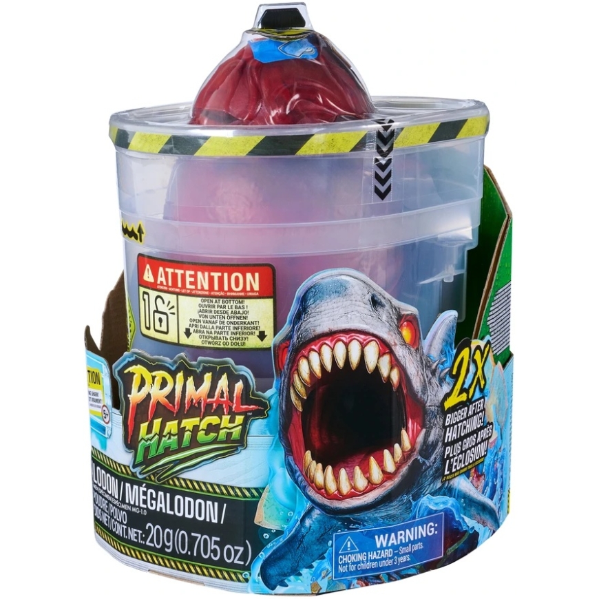Spin Master PRIMAL HATCH Interaktīvā komplekts "Megalodons" – 2