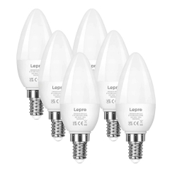 LEPRO 600059-WW-EU-6 E14 LED lemputė, žvakės formos, 4.2W (40W), 470 lm, 2700K, E klasė