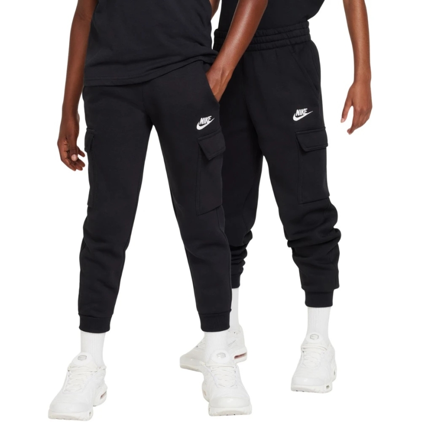 Kelnės vaikams Nike Sportswear Club Fleece juoda FD3012 010 (S) – 2