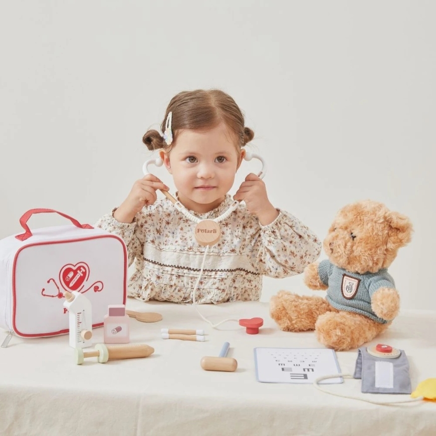 Viga Toys VIGA Lääkärilaukku 10 kpl – 2