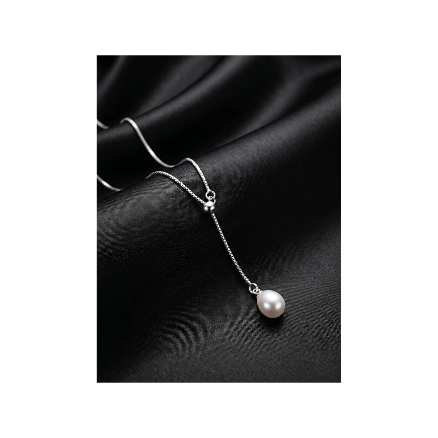 Brilio Silver Elastīgs Kulons ar Reālu Pērli NCL221W – 3