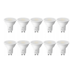 LEPRO 200081-DW-EU-10 GU10 LED pirn, 4,5 W, 345 lm, 6500 K, 100°, 10 tk.