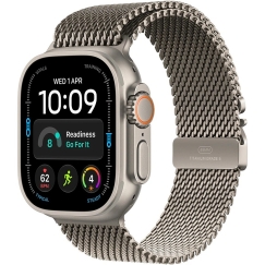 Apple Watch Ultra 4 Cellular 49mm Dabas titāns Milanese M