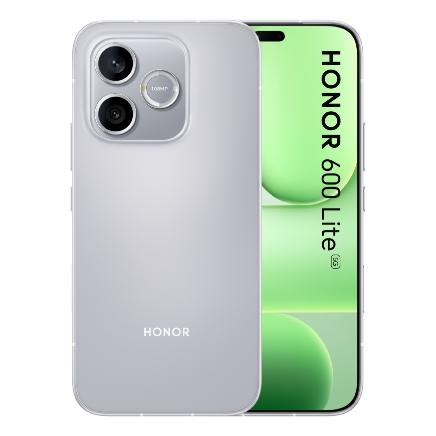 Honor 600 Lite 16.8 cm (6.6") Dual SIM Android 16.0 5G USB Type-C 8 GB 256 GB 6520 mAh Grey