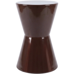 Mondex Since 1986 ROGER side table/stool 29.5x29.5x45cm chocolate color