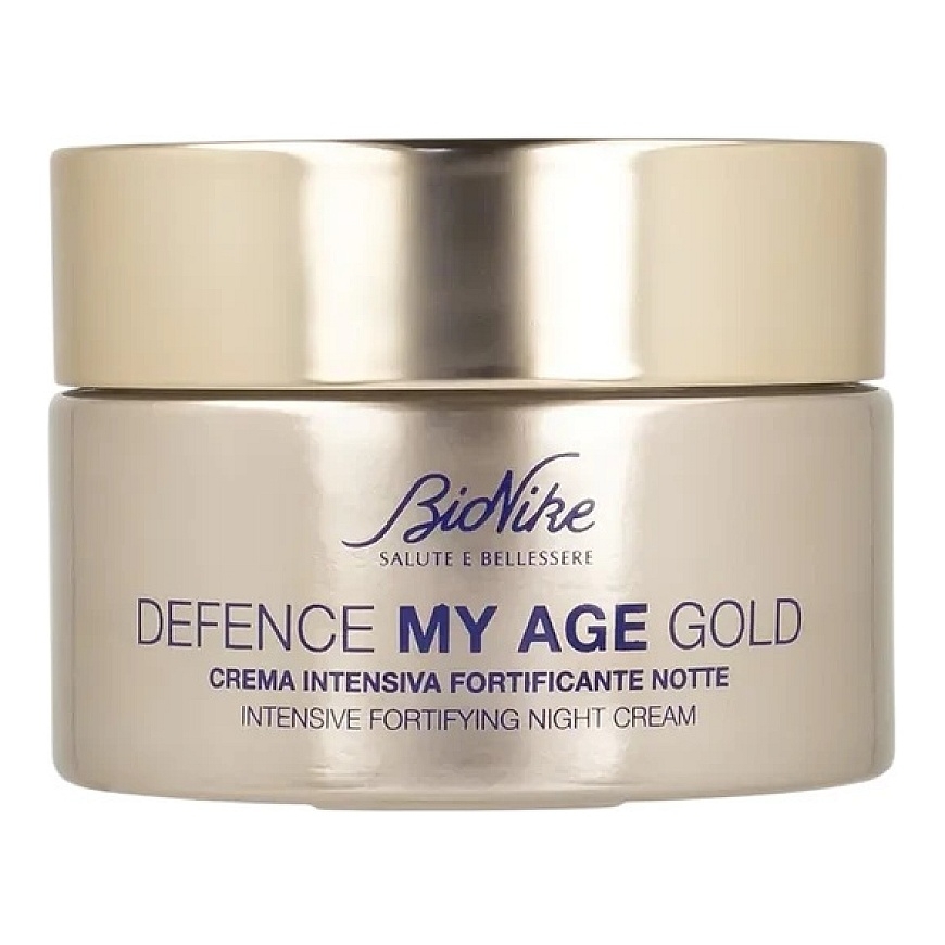 BioNike Defence My Age Gold Уплотняющий Омолаживающий Ночной Крем для Лица, 50 мл
