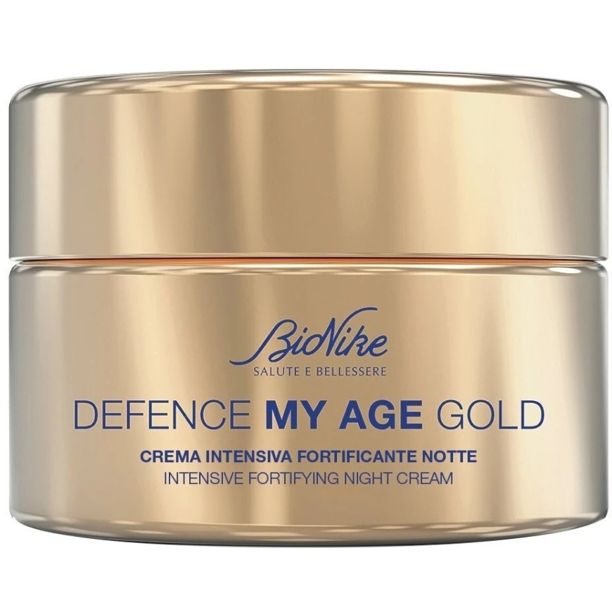 BioNike Defence My Age Gold Izturīgs Atjaunojošs Nakts Krēms Sejam, 50 ml – 2