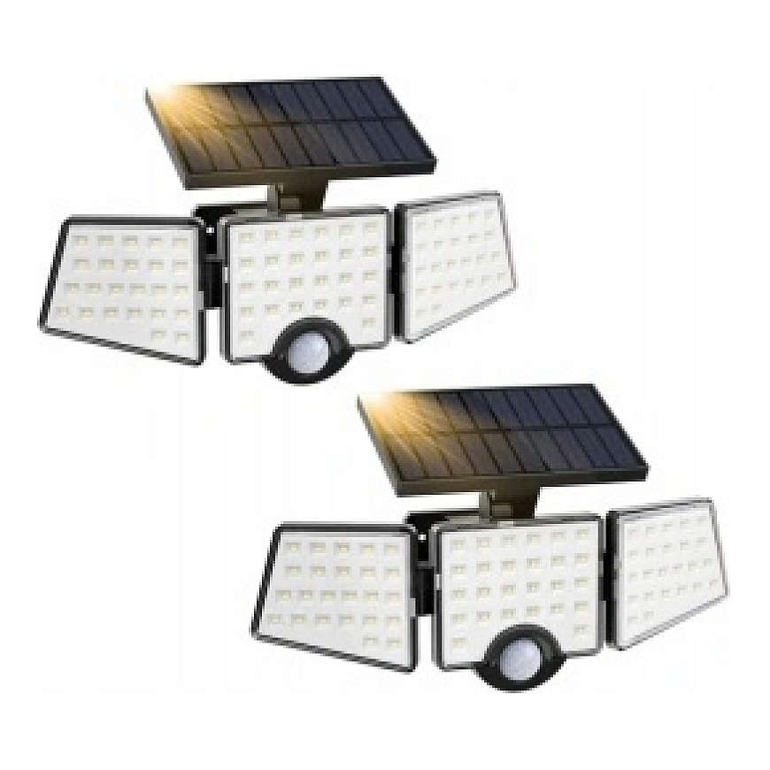 LEPRO 640003-DW-a-2 Solar Street Light with Motion and Twilight Sensors (2-pack) – 2