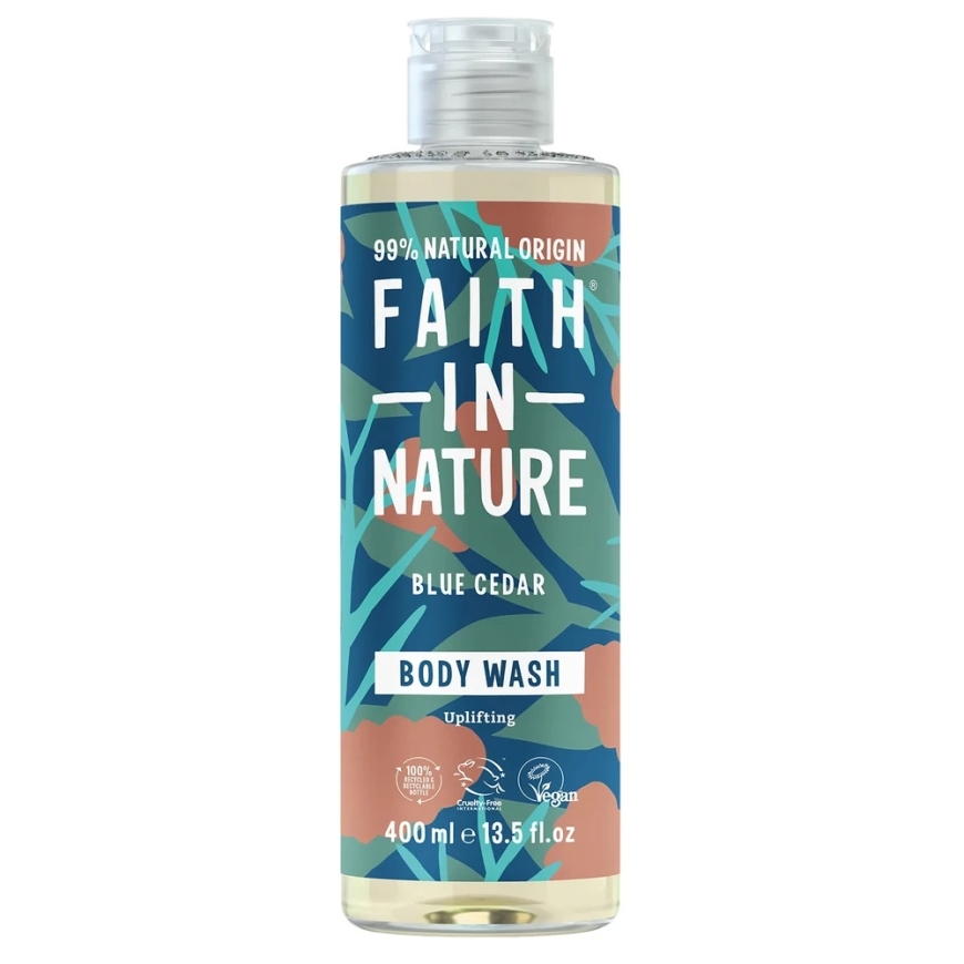 Faith In Nature Cleansing & Revitalising kūno prausiklis, 400 ml