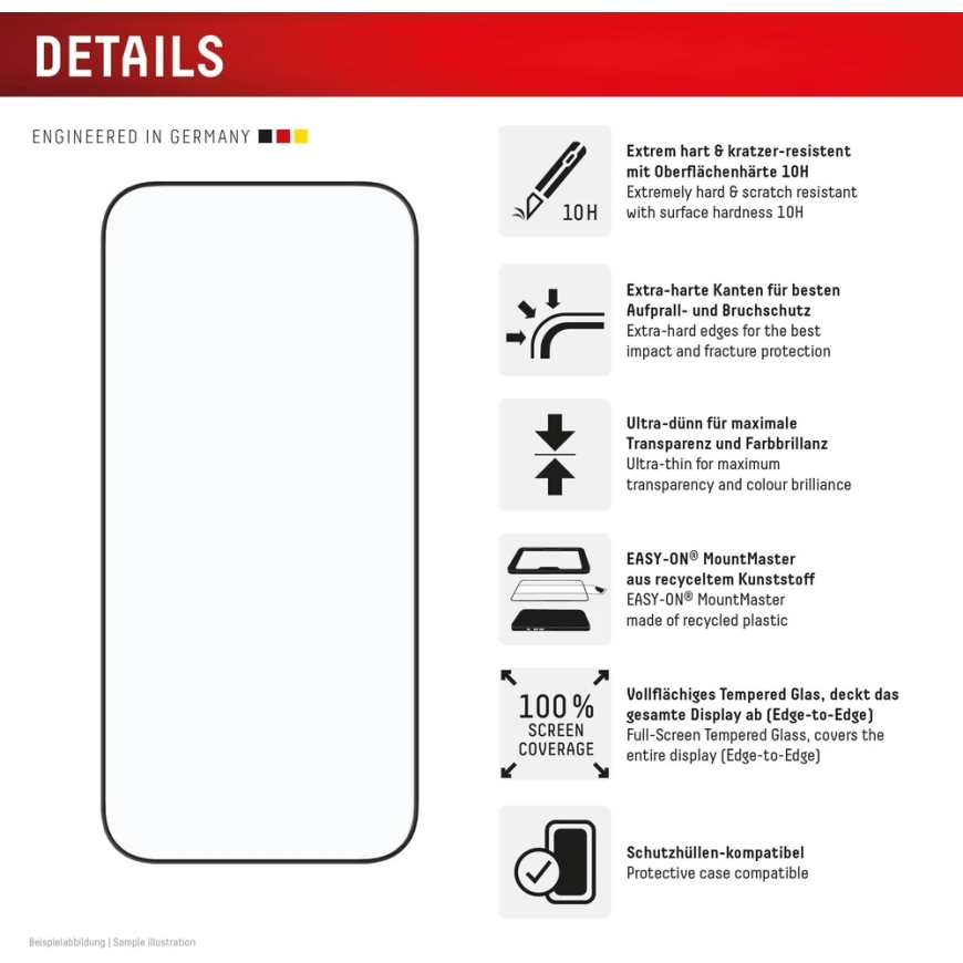 DISPLEX iPhone 17 Pro/18 Pro Premium ekraaniklaas MM – 3