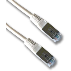 DATACOM-verkkokaapeli FTP CAT5E 1 m valkoinen
