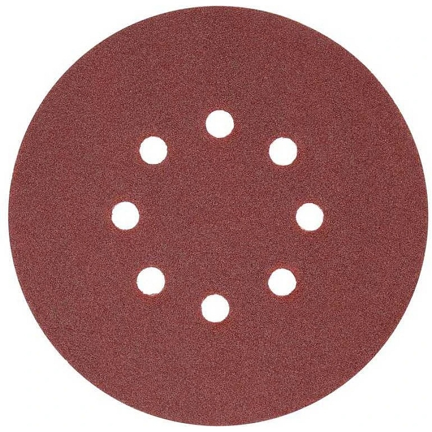 Toya Sa Poland Šlifavimo popierius velcro) | 8 skylės | 150 mm / P120 | 50 vnt. (YT-834595) – 4