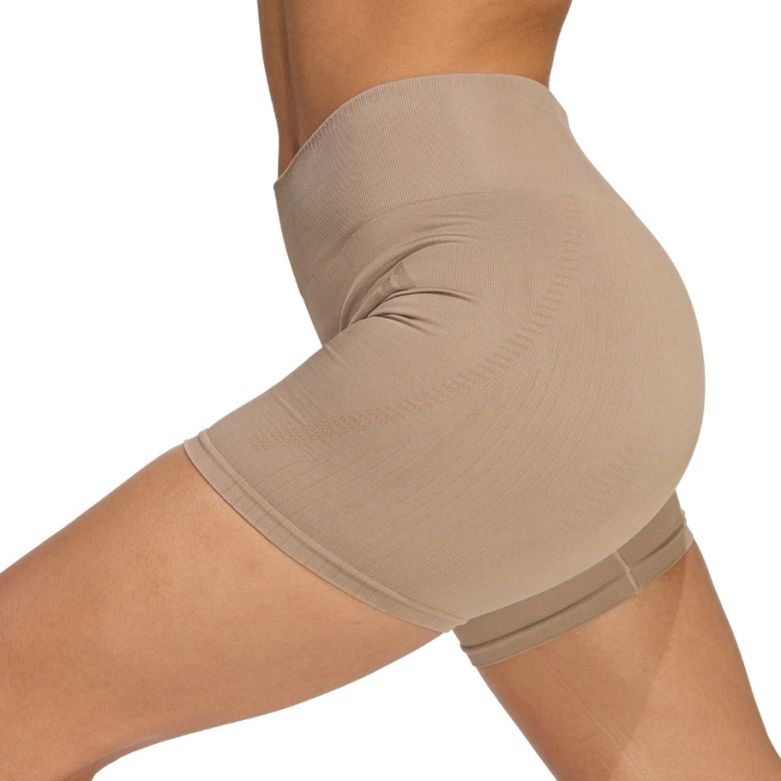 Sieviešu adidas Workout Essentials 4 collu smilšu krāsas šorti JX3926 (L) – 5
