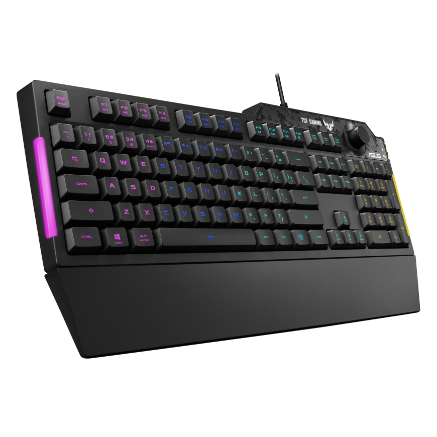 ASUS TUF Gaming K1 klaviatūra Žaidimams USB Juoda – 2