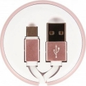 „Richmond&Finch“ ištraukiamas laidas USB-C / mikrorožinis marmuras / rožinis marmuras CWTYPE-114 „Richmond&Finch“ ištraukiamas laidas USB-C / mikrorožinis marmuras / rožinis marmuras CWTYPE-114