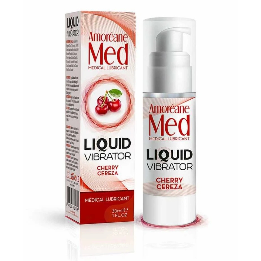 Amoréane šķidrais vibrators Cherry 10ml