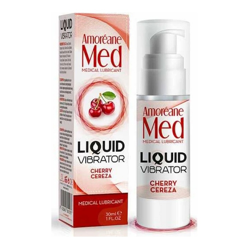 Amoréane šķidrais vibrators Cherry 10ml – 3