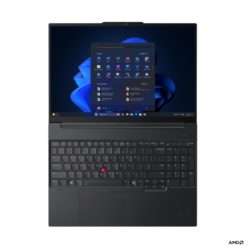Lenovo ThinkPad E16 G4 AMD | Musta | 16 " | IPS | 1920 x 1200