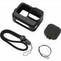 Puluz-silikonikuori GoPro HERO 10/ 9/ PU518B:lle Puluz-silikonikuori GoPro HERO 10/ 9/ PU518B:lle