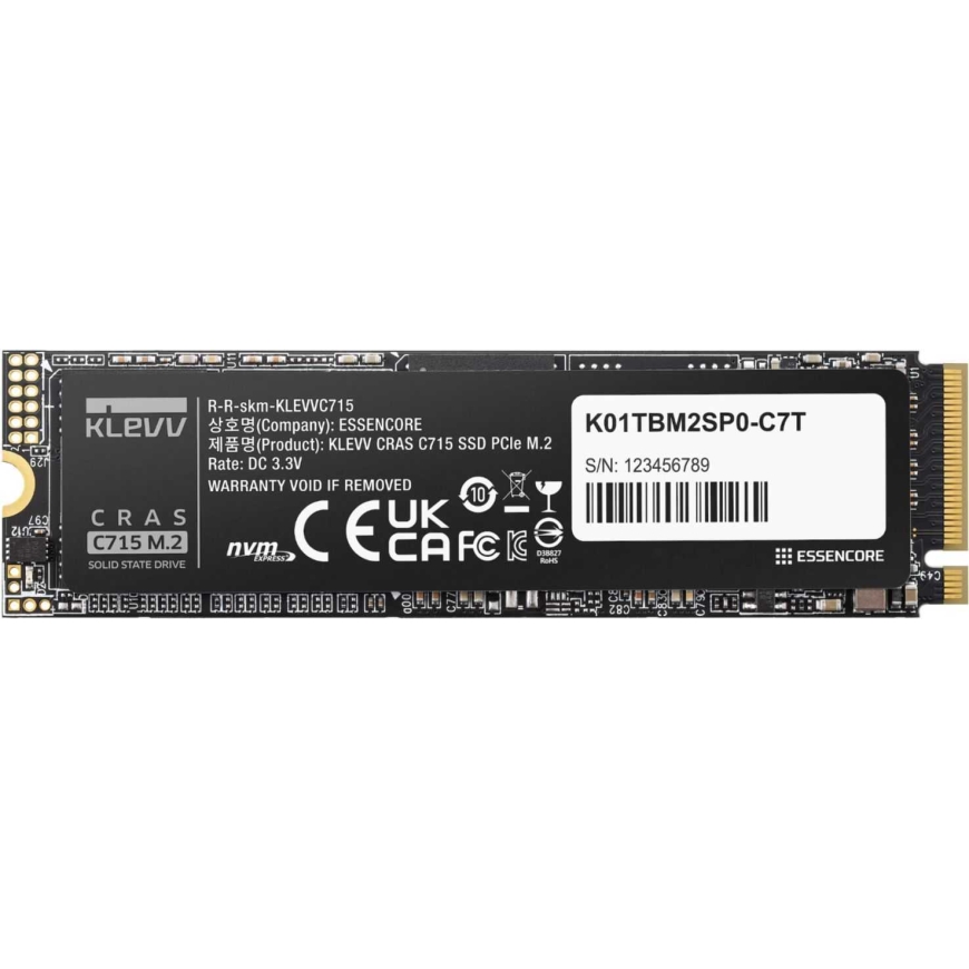 Klevv CRAS C715 256GB M.2 K01TBM2SP0-C7T