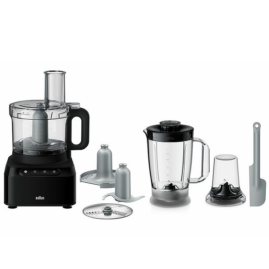 Braun FP 3132 BK köögikombain 800 W 2,1 l Must