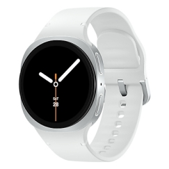 Samsung Galaxy Watch 8 3,3 cm (1.3") AMOLED 40 mm Digitaalne 438 x 438 pikslit Puutetundlik ekraan Hõbe WiFi GPS (satelliit)