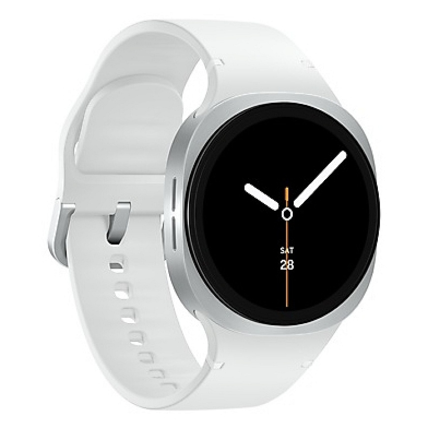 Samsung Galaxy Watch 8 3.3 cm (1.3") AMOLED 40 mm Digital 438 x 438 pixels Touchscreen Silver Wi-Fi – 3
