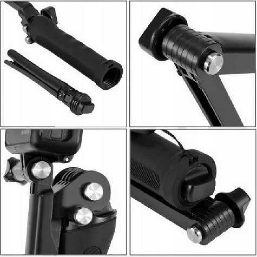 Monopod с тремя ручками Puluz для GoPro / Sjcam / Xiaomi – 2