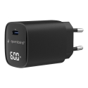 Gembird TA-UC-1C-PD60LCD-01-BK 60W USB Type-C быстрое зарядное устройство, LCD, черное Gembird TA-UC-1C-PD60LCD-01-BK 60W USB Type-C быстрое зарядное устройство, LCD, черное