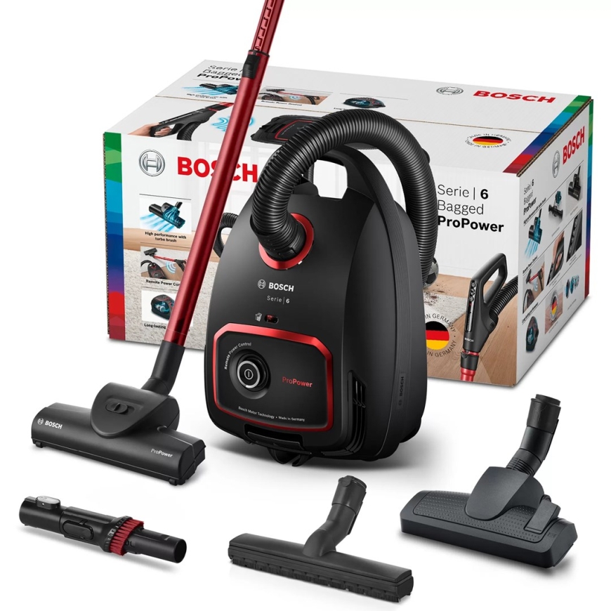 Bosch Serie 6 BGL6POW2 vacuum Cylinder vacuum Dry 850 W Dust bag – 5