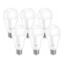 LEPRO 100080-DW-EU-6 LED lemputė, E27, A60, 13W (100W), 1521 lm, 6500K, 180°, 6 pakuotė LEPRO 100080-DW-EU-6 LED lemputė, E27, A60, 13W (100W), 1521 lm, 6500K, 180°, 6 pakuotė
