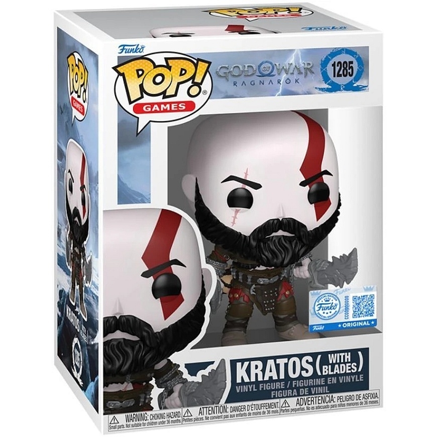 Funko POP figuur Mängud God of War Kratos koos teradega Eksklusiivne