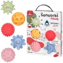 TULLO Pastel Sensory Balls without Holes, 5 pcs TULLO Pastel Sensory Balls without Holes, 5 pcs