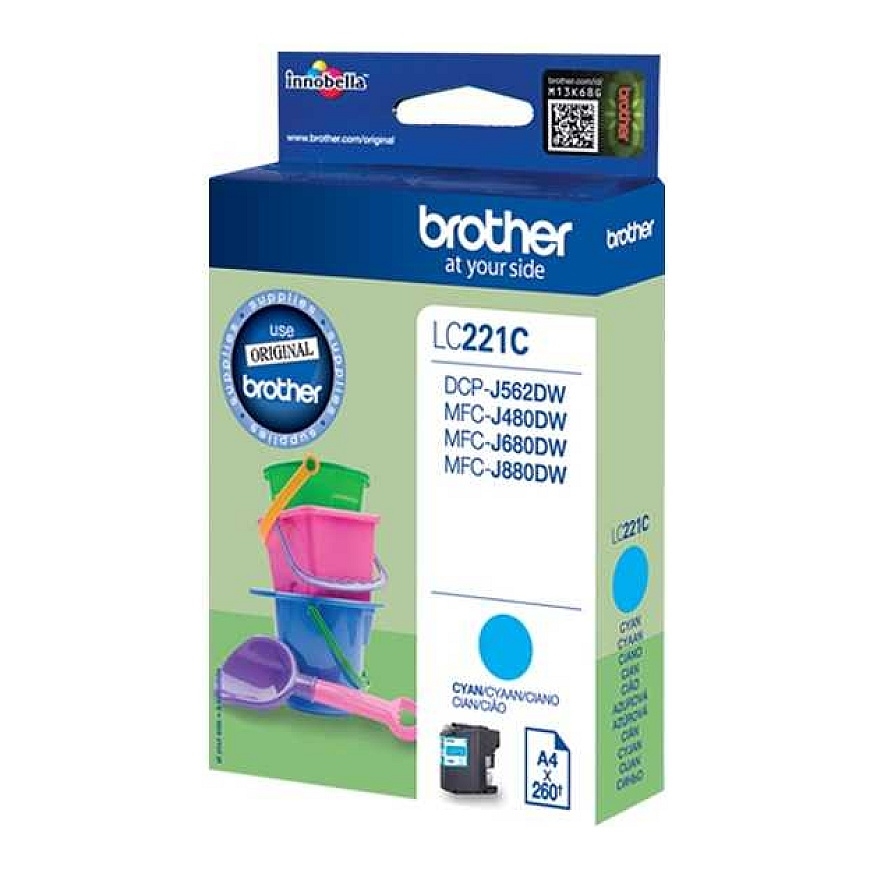 Brother LC221C Cyan