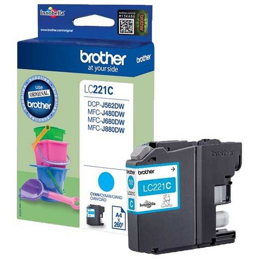 Картридж Brother LC221C Cyan – 2