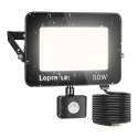 LEPRO 340006-DW-EU 50W 5000K IP65 LED prožektors ar kustību sensoru LEPRO 340006-DW-EU 50W 5000K IP65 LED prožektors ar kustību sensoru