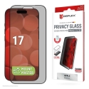 DISPLEX Apple iPhone 17 Privaatsusekraani klaas Full Cover MM DISPLEX Apple iPhone 17 Privaatsusekraani klaas Full Cover MM