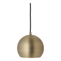 Frandsen Ball Ripplamp, 18 cm, Matte Antiikne Messing Frandsen Ball Ripplamp, 18 cm, Matte Antiikne Messing