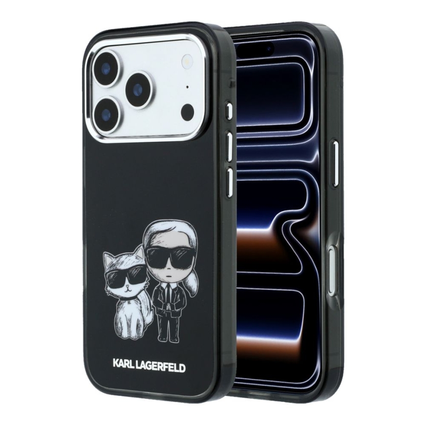 Apple iPhone 18 Pro Max HC MagSafe IML KC Bodies Sketch Print Black