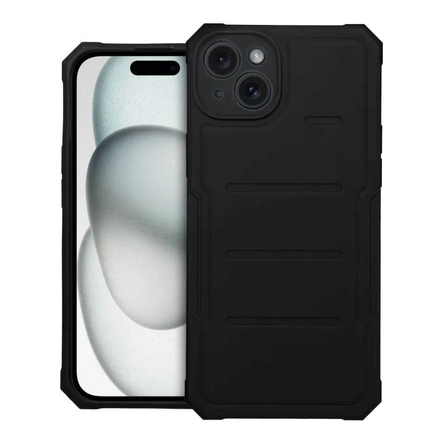 Riff Heavy Duty TPU aizmugurējais vāks Apple iPhone 14 Pro melns – 2