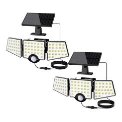LEPRO 640005-DW-2 Solar Lamp, 2-Pack